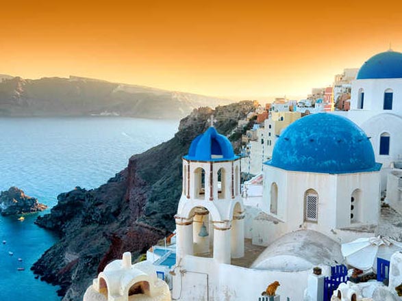 Santorin, Ephèse, Mykonos, Volos, Thessalonique, Kavala