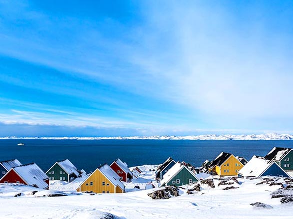 Nuuk à Reykjavik.. 