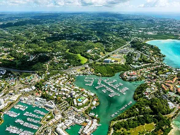 Îles Vierges, St Martin, St Kitts, Antigua 