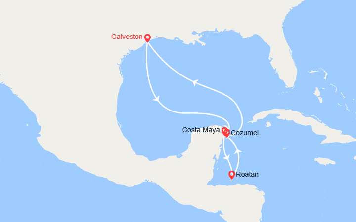 Itinéraire Caraïbes : Mexique, Honduras 