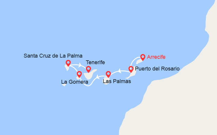itinéraire croisière Canaries Madère : Dans l'Archipel des Canaries (LZT_PP) 