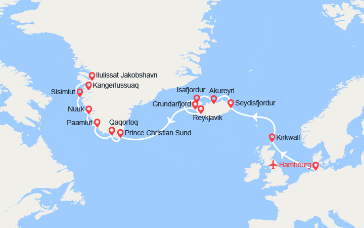 Itinéraire Des Vikings aux Inuits 