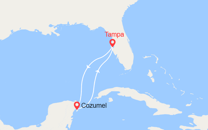 itinéraire croisière Caraïbes et Antilles : Escapade au Mexique  