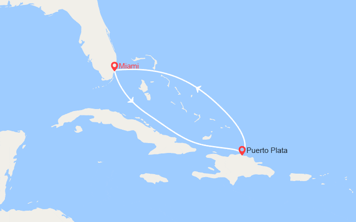 Itinéraire Escapade en République Dominicaine 