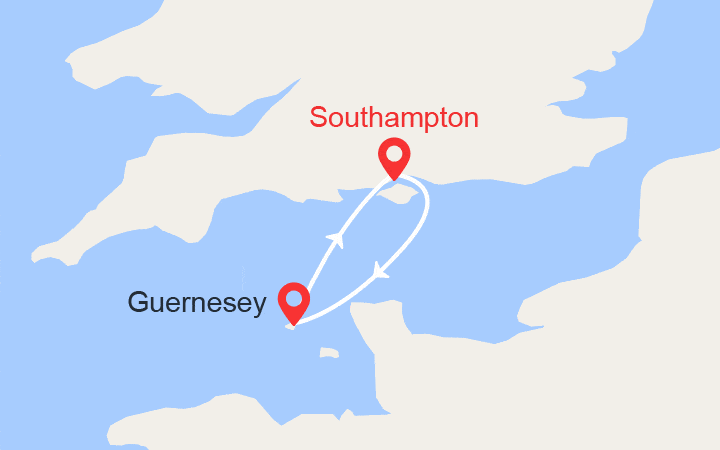 itinéraire croisière Iles Britanniques - Iles Britanniques : Escapade sur l'île de Guernesey