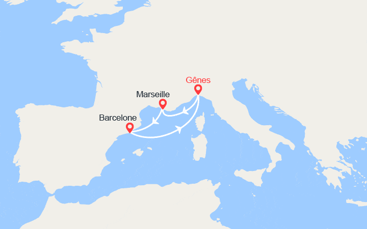 Itinéraire Espagne, Provence 