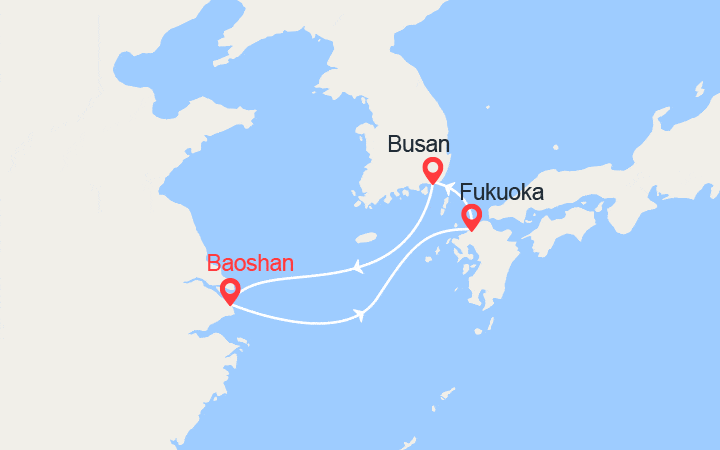 itinéraire croisière Asie : Japon et Corée du Sud 