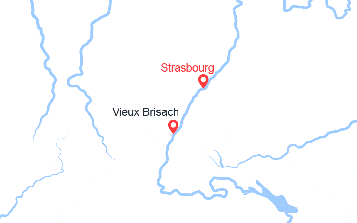 itinéraire croisière Rhin et ses affluents - Volga Dniepr Don : L'Alsace pittoresque et gourmande (SBS_PP) 