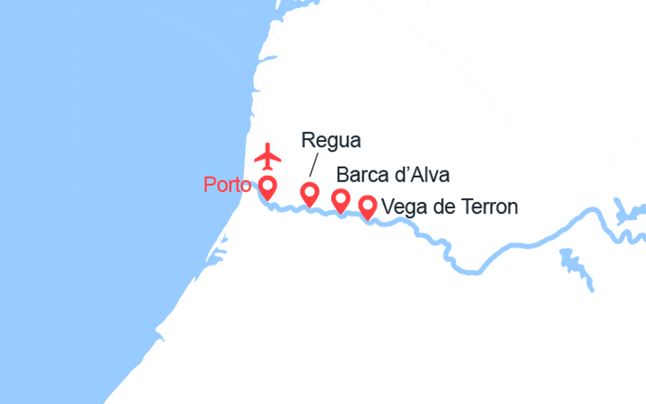 itinéraire croisière Douro : L'Or du Douro || Vols inclus