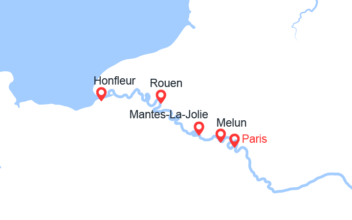 itinéraire croisière Seine - Seine : La Seine et ses méandres, un fleuve unique (PFH_PP)