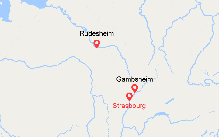 itinéraire croisière Rhin et ses affluents : Magie de Noël