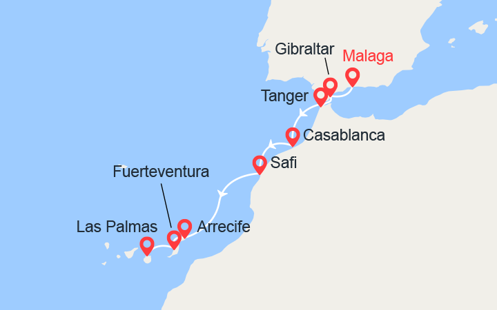 Itinéraire Maroc & Iles Canaries 