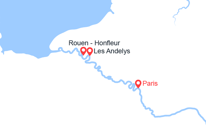 itinéraire croisière Seine - Seine : Noël dans la vallée de la Seine (NPA_PP)