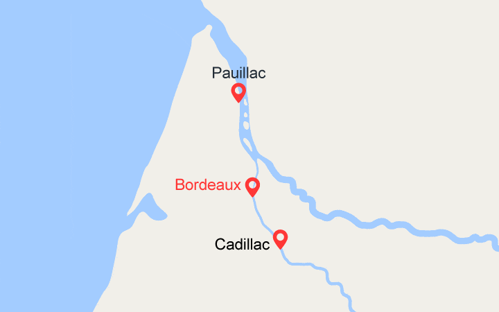 itinéraire croisière Gironde Garonne - Gironde Garonne : Nouvel An Aquitain sur la Gironde et la Garonne (BOR_PP)