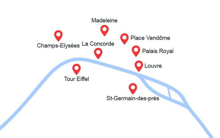 itinéraire croisière Seine - Seine : Paris prestige & ses hauts-lieux incontournables (PAM_AIPP)