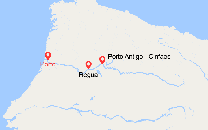 itinéraire croisière Douro : Porto et la vallée de Douro (POB_PP) 