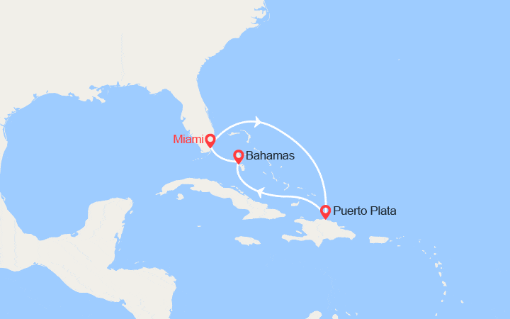 Itinéraire République Dominicaine, Bahamas 