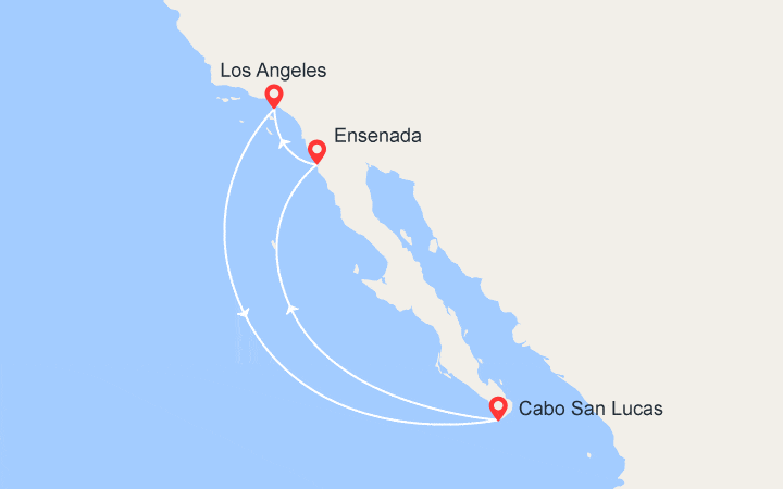 itinéraire croisière Amérique du Sud : Riviera Mexicaine 