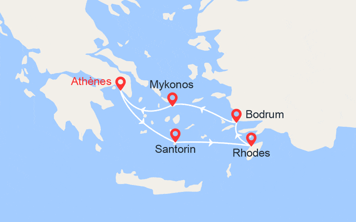itinéraire croisière Méditerranée Orientale : Turquie, Grèce