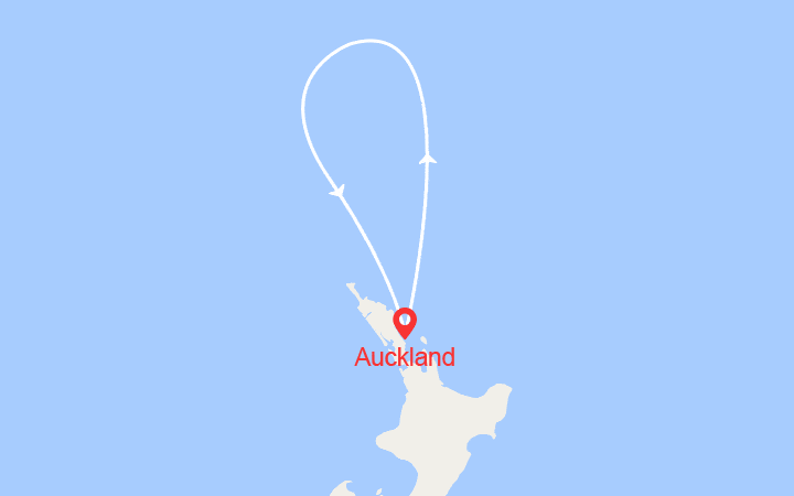 itinéraire croisière Pacifique : Voyage en Mer : autour d'Auckland 