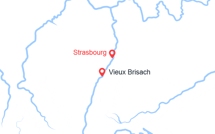 itinéraire croisière Rhin et ses affluents - Yang Tsé Kiang : Week-end de fête en croisière sur le Rhin (THE_A80) 