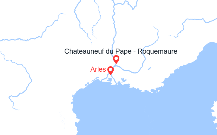 itinéraire croisière Rhône Saône - Rhône Saône : Week-End de Fête sur le Rhône (AWT_A90)