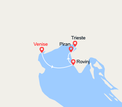 itinéraire croisière Croatie/Adriatique : Croatie et Slovénie 