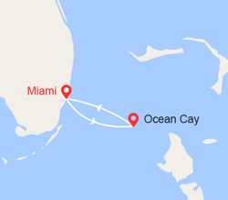 itinéraire croisière Caraïbes et Antilles - Antilles : Escapade aux Bahamas: MSC Ocean Cay 