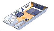 Photo cabine Legend of the seas