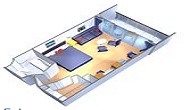 Photo cabine Legend of the seas