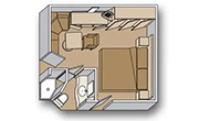 Photo cabine MS Westerdam