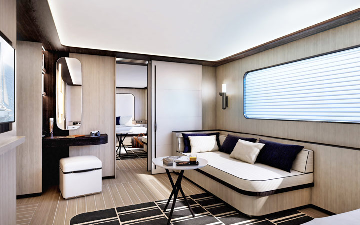 Photo cabine Le Ponant