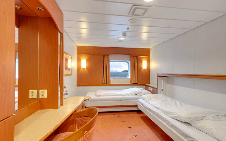 Photo cabine MS Trollfjord