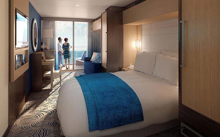 Photo Cabine Ovation of the Seas - Cabine Balcon