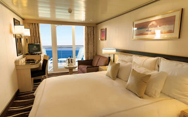 Photo Cabine Queen Mary 2 - Cabine Balcon