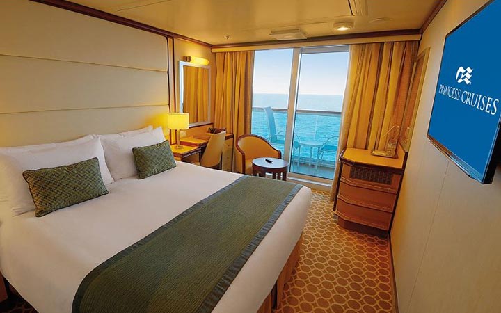 Photo Cabine Royal Princess - Cabine Balcon