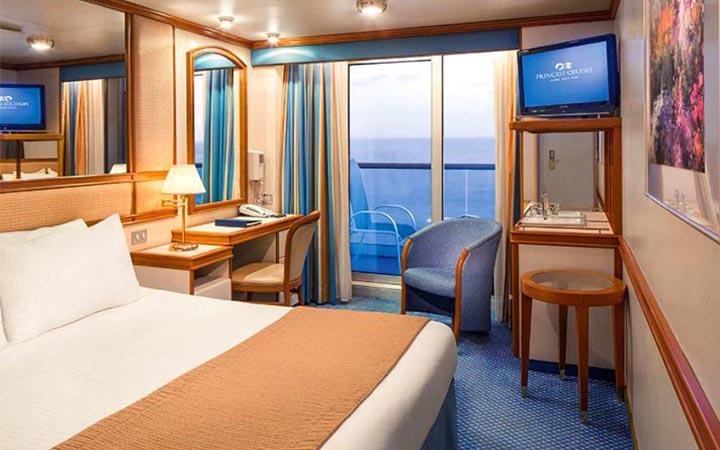 Photo Cabine Sapphire Princess - Cabine Balcon