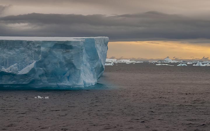 Antarctique (Barrière de Shackleton)