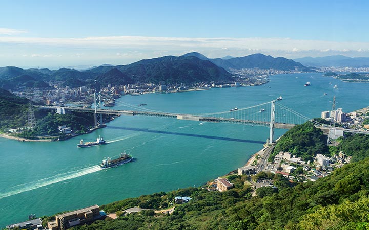 Japon (Détroit de Kanmon)