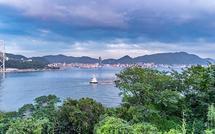 Japon (Détroit de Kanmon)