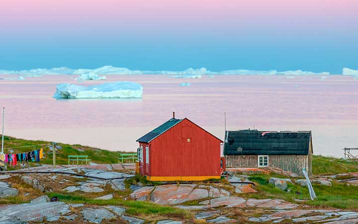 Groenland (Eqip Sermia Glacier)