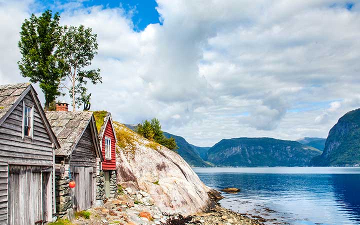 Norvège (Hardangerfjord)