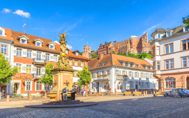 HEIDELBERG - MAYENCE - FRANCFORT (Le Neckar, le Rhin et le Main)