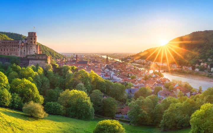HEIDELBERG - MAYENCE - FRANCFORT (Le Neckar, le Rhin et le Main)