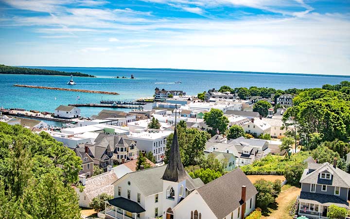 Ile de Mackinac (Michigan, Etats-Unis)