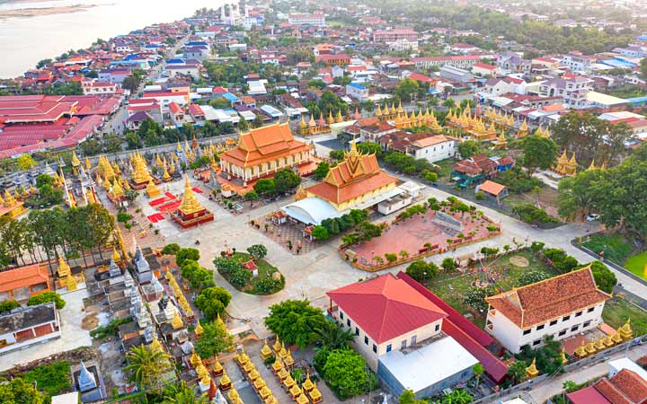 Wat Hanchey - Kampong Cham (Cambodge)