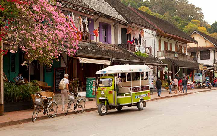 Laos (Chutes de Kuangsi, Luang Prabang) 