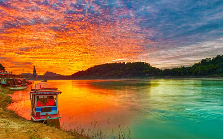 Laos (Chutes de Kuangsi, Luang Prabang) 