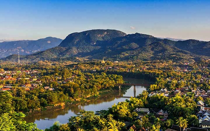 Laos (Chutes de Kuangsi, Luang Prabang) 