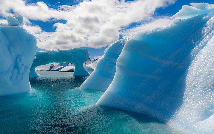 Escale Péninsule Antarctique